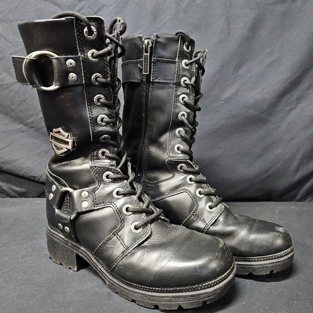 Harley-Davidson Leather Motorcycle Casual Boot size 6